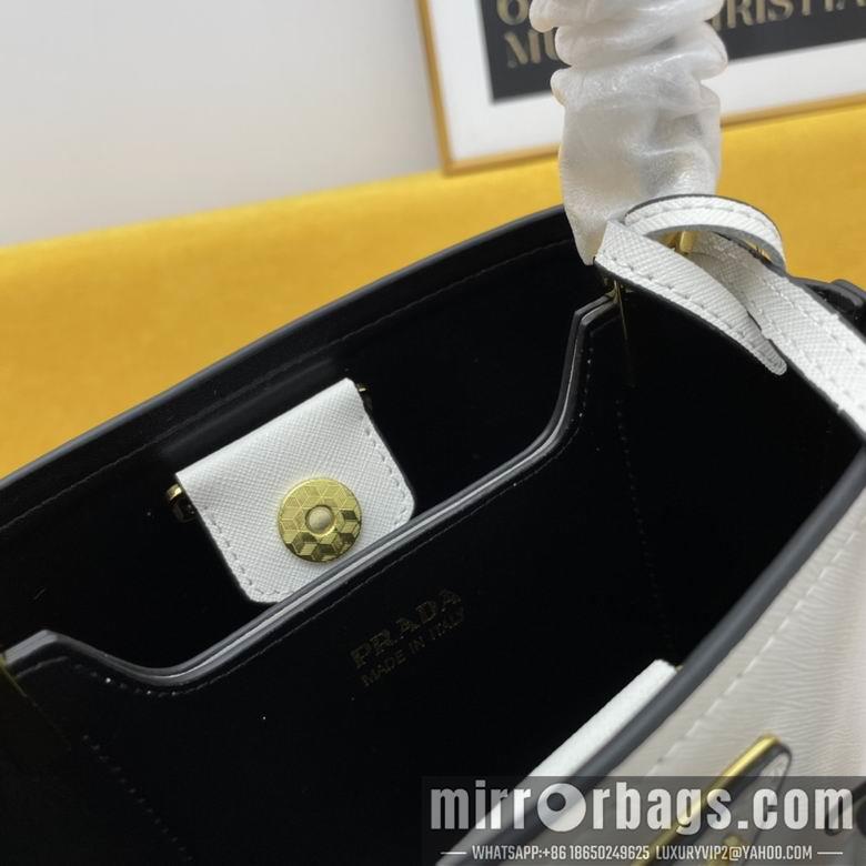 Replica Prada Bags WW1BA219白 21X11X18
