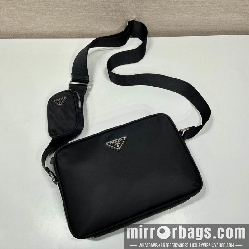 Replica Prada Bags Re-Nylon Saffiano 2VH142 25x19x7cm ap 07