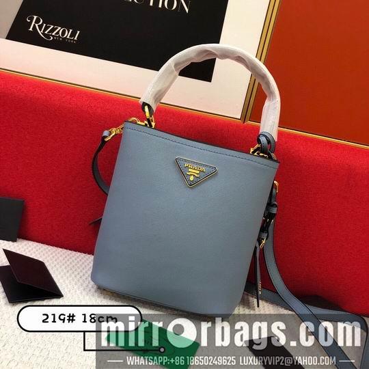 Replica Prada Bags Prada Saffiano 1BA219十字纹 20x11x18cm CN6色