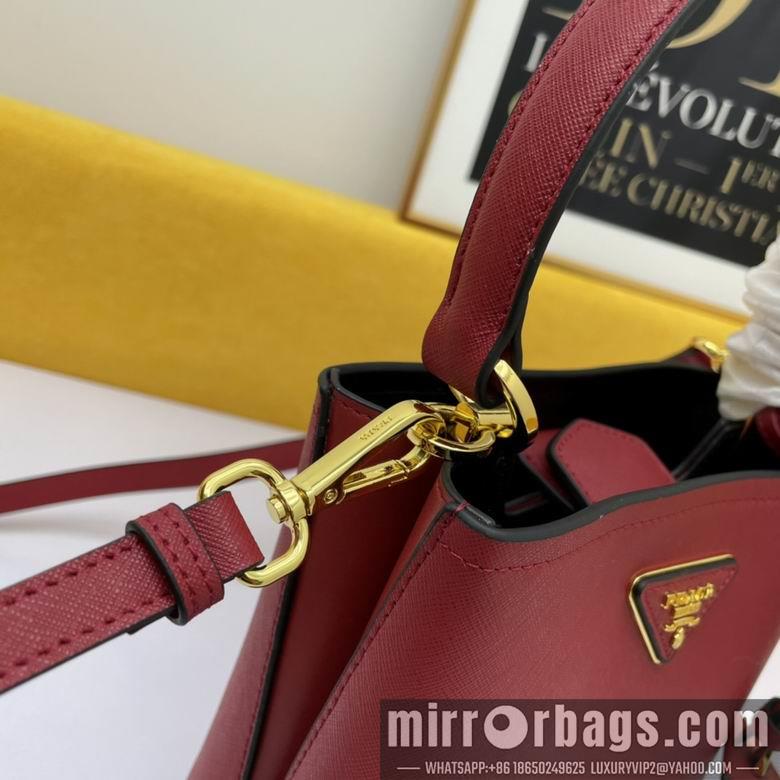 Replica Prada Bags WW1BA219红 21X11X18