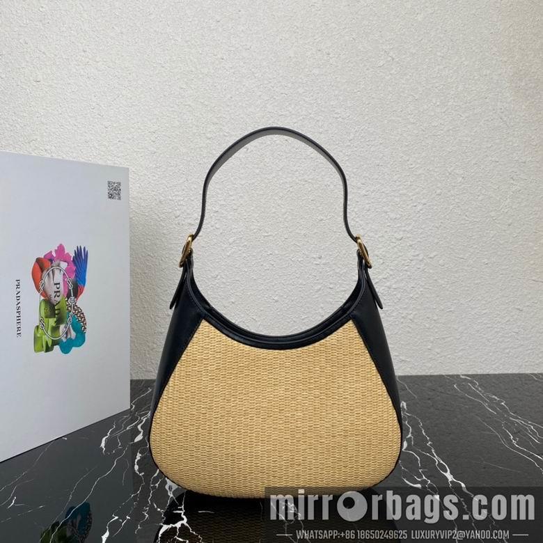 Replica Prada Bags 1BC179 27X19X5cm YG 2colour