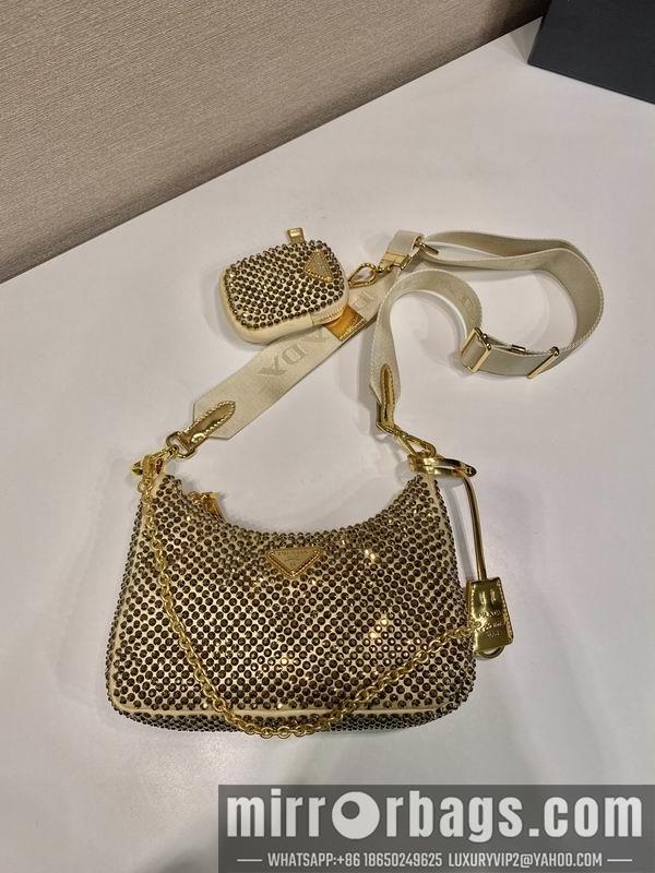 Replica Prada Bags Prada 1BH204闪钻 22x16x6cm AP