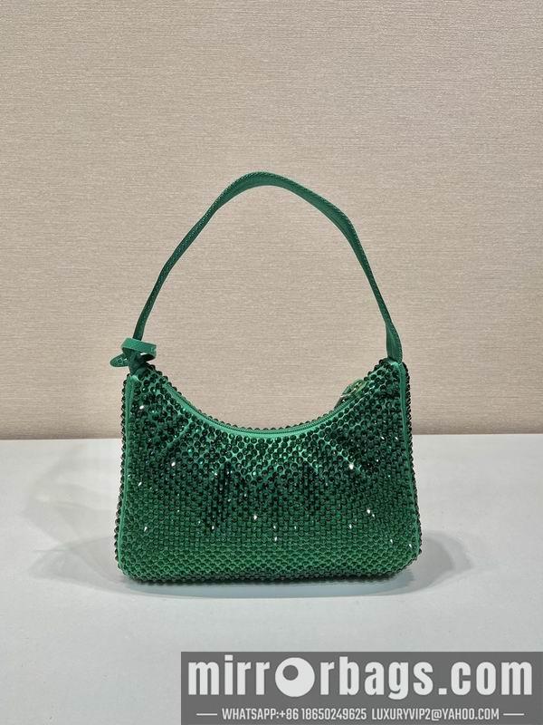 Replica Prada Bags Prada Hobo 1NE515闪钻23x13x5cm AP3色
