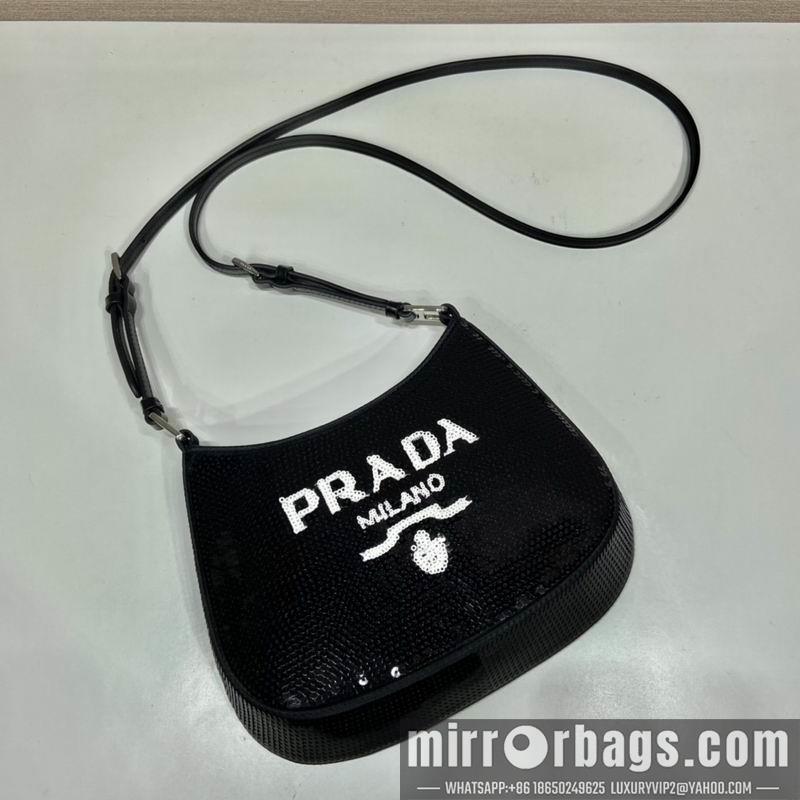 Replica Prada Bags HOBO 1BC169 22X18.5X4.5cm Ap