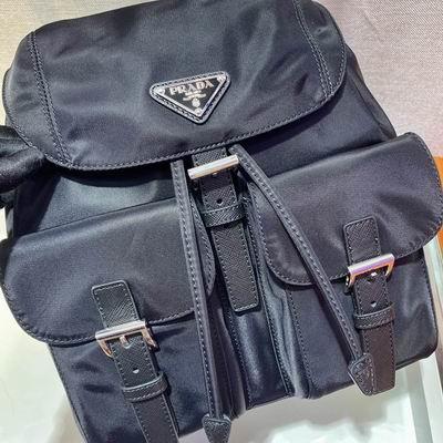 Replica Prada Bags Re-Nylon Saffiano 1BZ677A 24X28X12cm ap 34