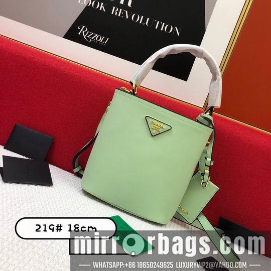 Replica Prada Bags Prada Saffiano 1BA219十字纹 20x11x18cm CN6色