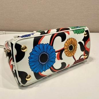 Replica Prada Bags Prada 1BA896花卉24.5x16.5x11cm AP