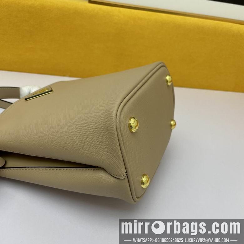 Replica Prada Bags WW1BA219棕 21X11X18
