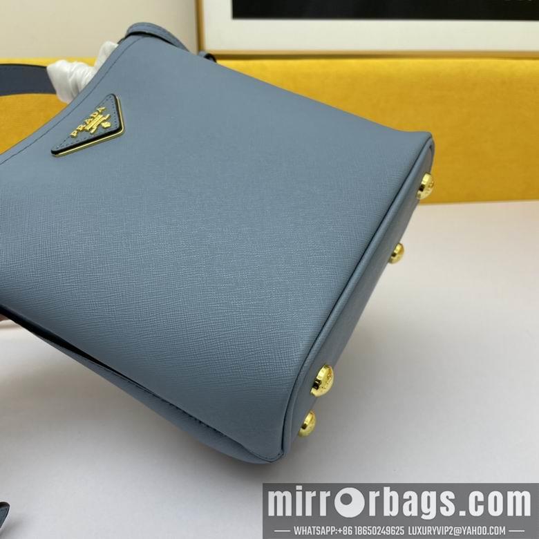 Replica Prada Bags WW1BA219天蓝 21X11X18