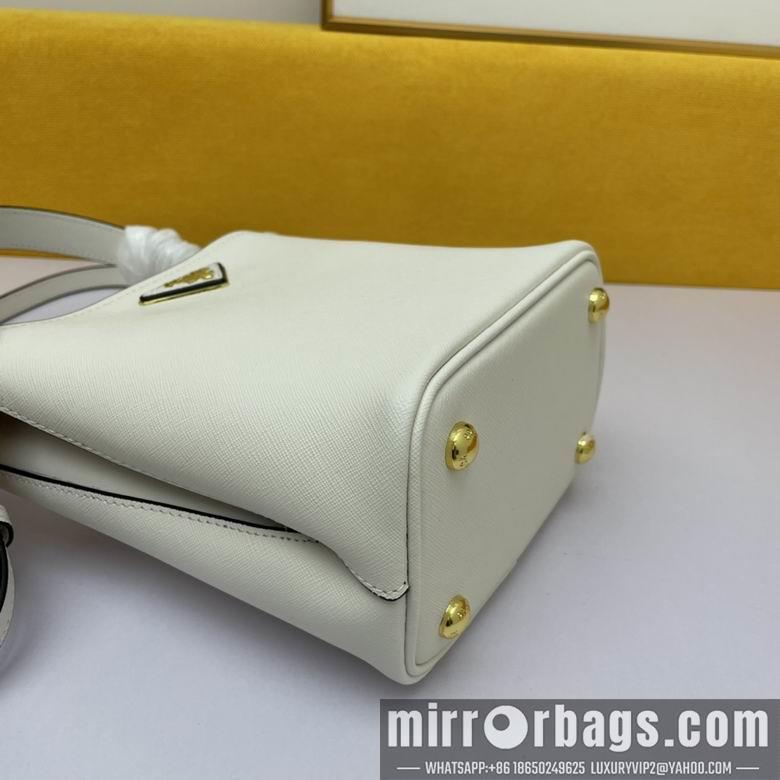 Replica Prada Bags WW1BA219白 21X11X18