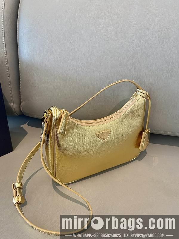 Replica Prada Bags Prada hobo 1BC204B金23x17x6.5cm AP