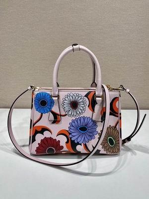 Replica Prada Bags Prada 1BA896花卉24.5x16.5x11cm AP