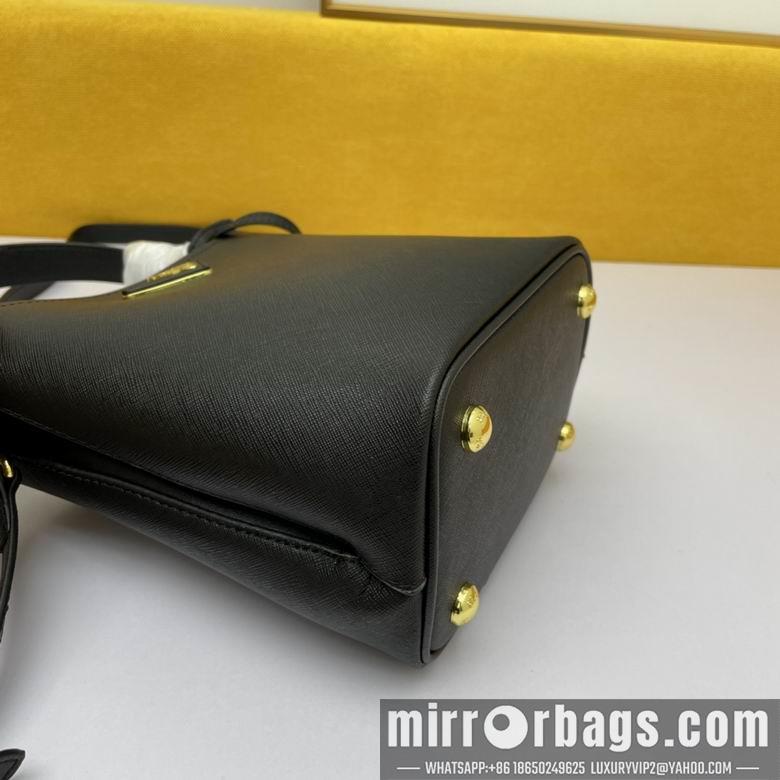 Replica Prada Bags WW1BA219黑 21X11X18