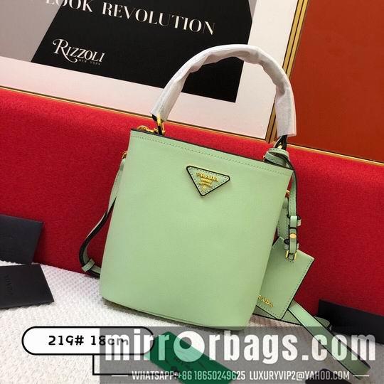 Replica Prada Bags Prada Saffiano 1BA219十字纹 20x11x18cm CN6色