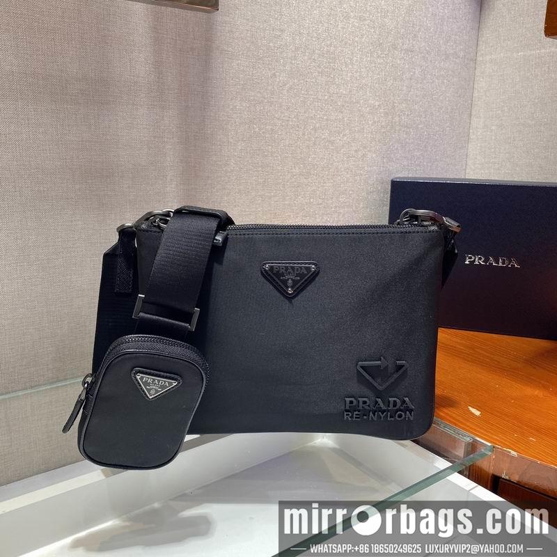 Replica Prada Bags Re-Nylon Saffiano 2VH120 26x185x3cm ap 58
