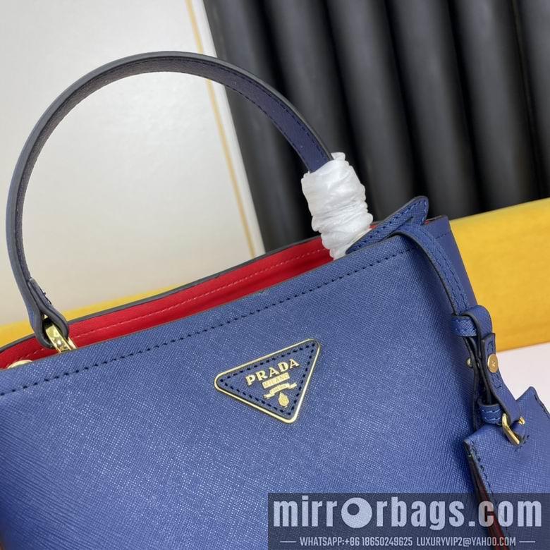 Replica Prada Bags WW1BA213蓝 23X13X22