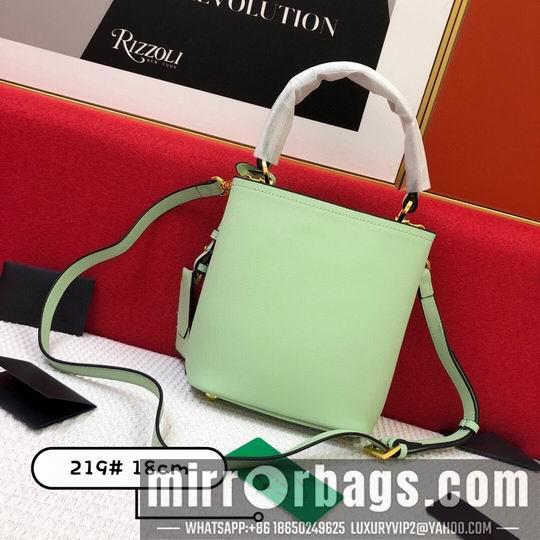 Replica Prada Bags Prada Saffiano 1BA219十字纹 20x11x18cm CN6色