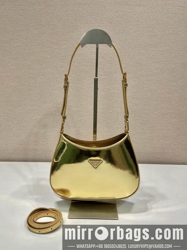 Replica Prada Bags Prada Cleo 1BC169亮面22x18.5x4.5cm AP
