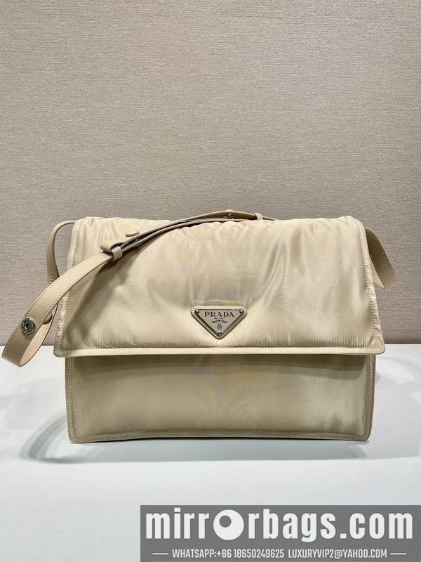 Replica Prada Bags Prada 1BD256奶茶色36x28x14cm AP