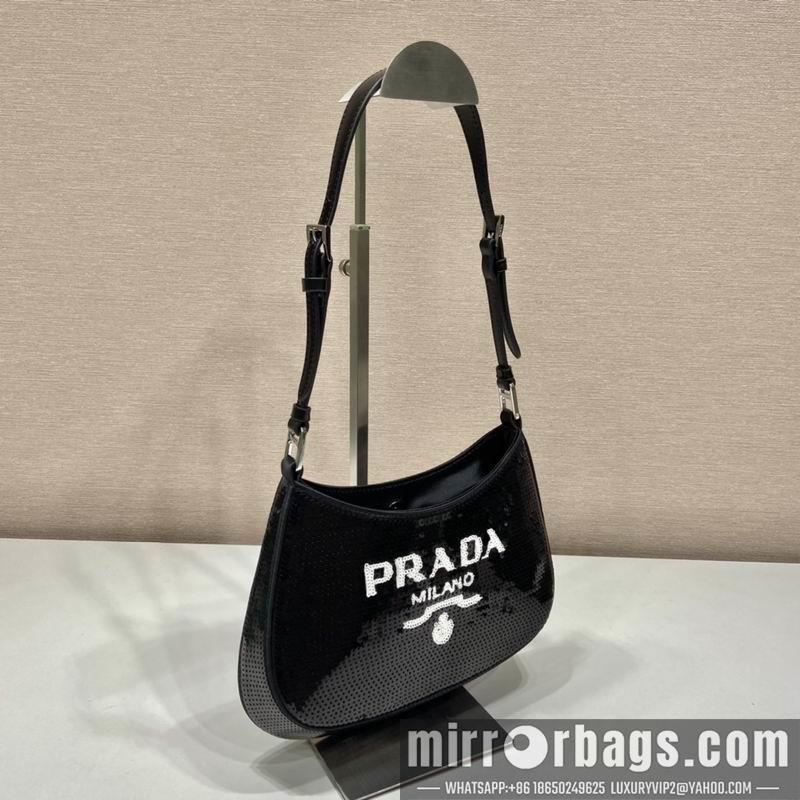 Replica Prada Bags HOBO 1BC169 22X18.5X4.5cm Ap