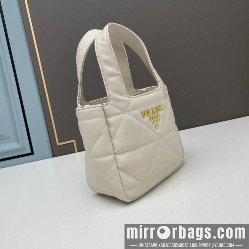 Replica Prada Bags Prada 1BG199菱格菜篮子18x16x10cm ww