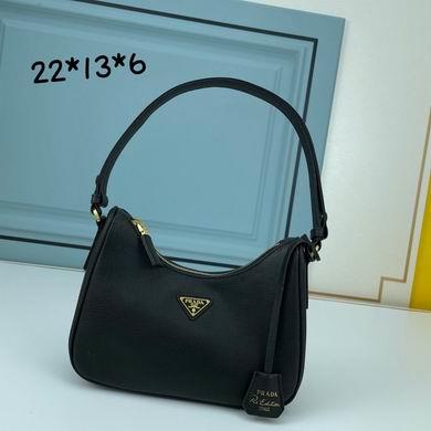 Replica Prada Bags Hobo 22X13X6.5cm 060105 YW