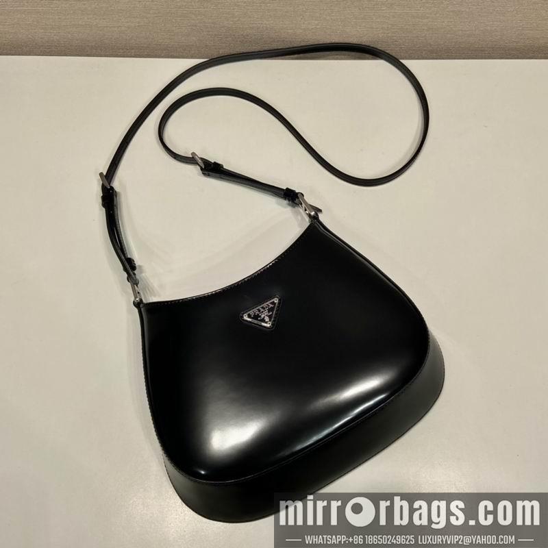 Replica Prada Bags Prada Cleo 1BC169亮面22x18.5x4.5cm AP