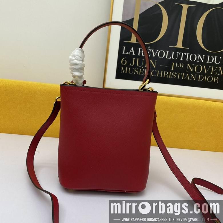 Replica Prada Bags WW1BA219红 21X11X18