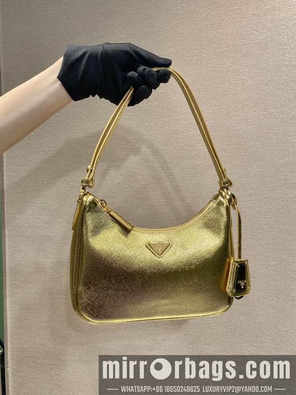 Replica Prada Bags Prada hobo 1BC204B金23x17x6.5cm AP