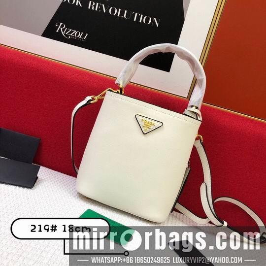Replica Prada Bags Prada Saffiano 1BA219十字纹 20x11x18cm CN6色