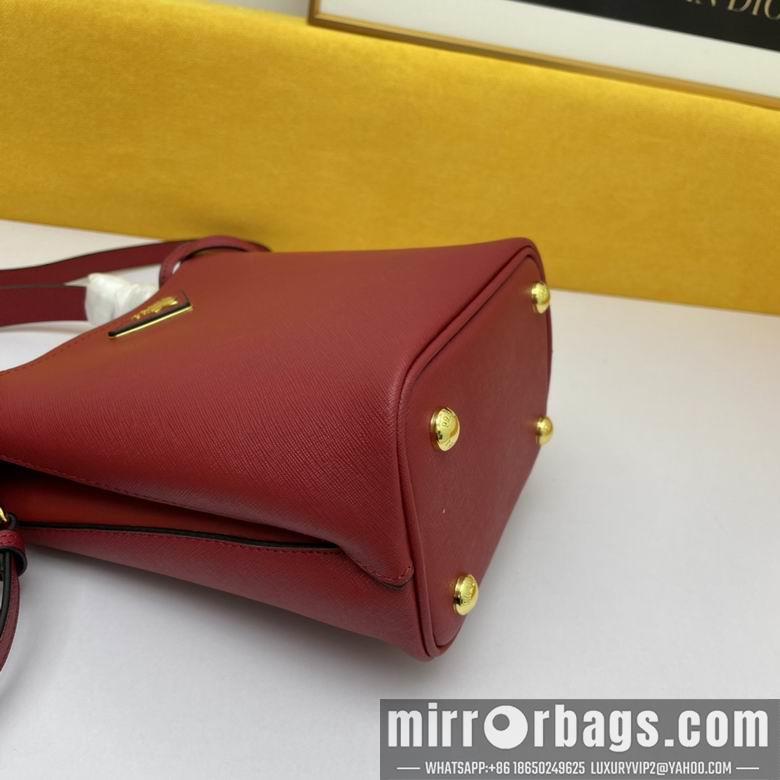 Replica Prada Bags WW1BA219红 21X11X18