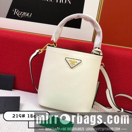 Replica Prada Bags Prada Saffiano 1BA219十字纹 20x11x18cm CN6色