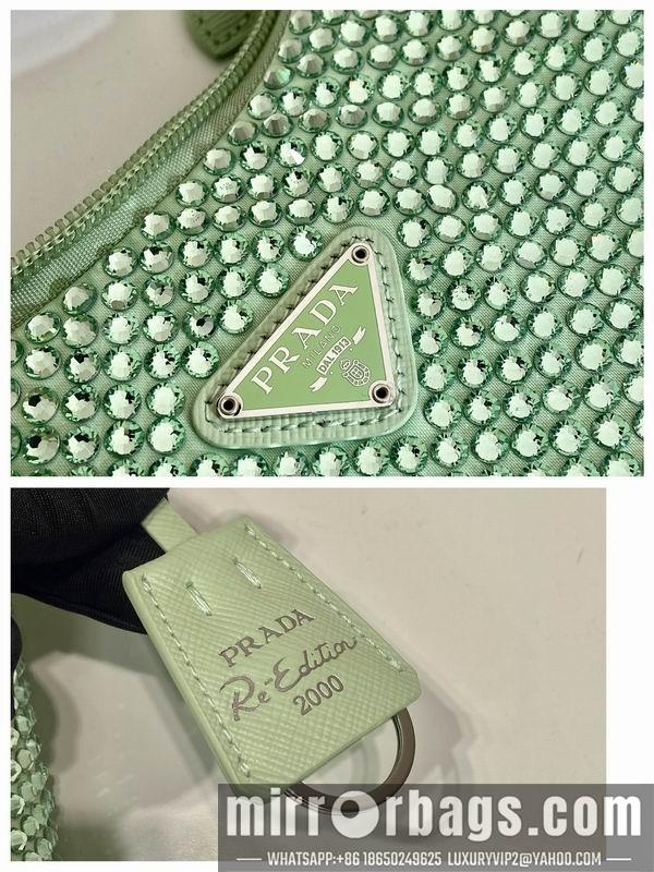 Replica Prada Bags Prada Hobo 1NE515闪钻23x13x5cm AP3色