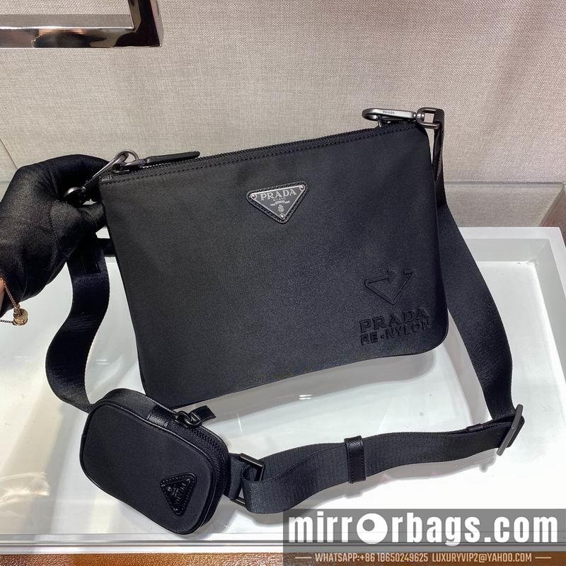 Replica Prada Bags Re-Nylon Saffiano 2VH120 26x185x3cm ap 58