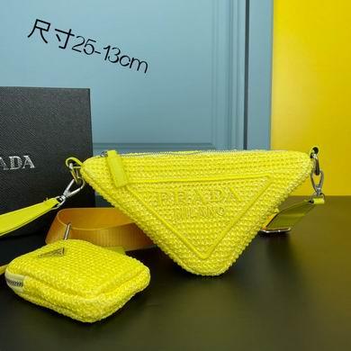 Replica Prada Bags Raffia 22517 25X13cm  YW