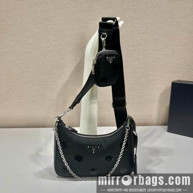 Replica Prada Bags Re-Edition 1BH204 22x18x6.5cm ap 36