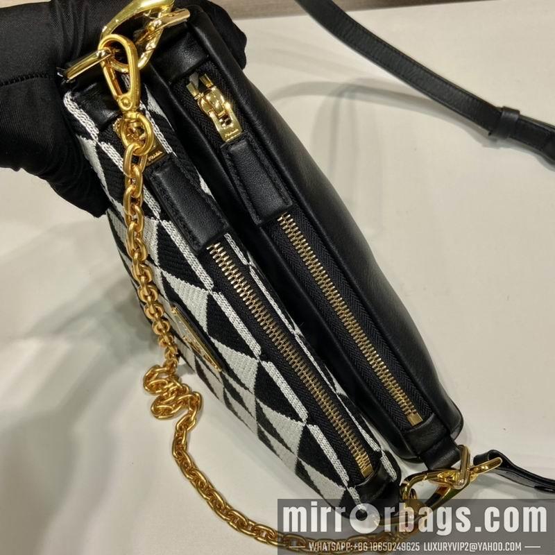 Replica Prada Bags Prada 1BC176双子包23x25x5cm AP