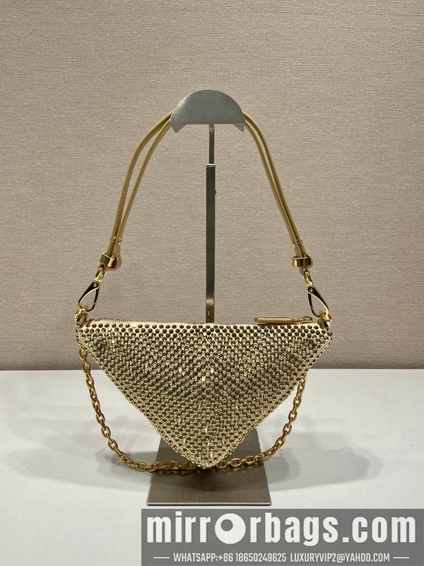 Replica Prada Bags Prada 1BC190水晶26x15x6cm AP