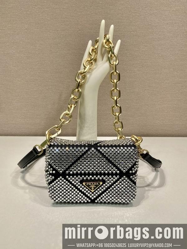 Replica Prada Bags Prada 1BD329水晶17x11.5x6.5cm AP