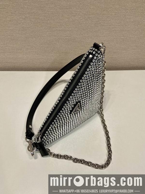 Replica Prada Bags Prada 1BC190水晶26x15x6cm AP