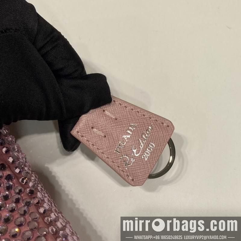 Replica Prada Bags Prada Hobo 1NE515闪钻23x13x5cm AP3色