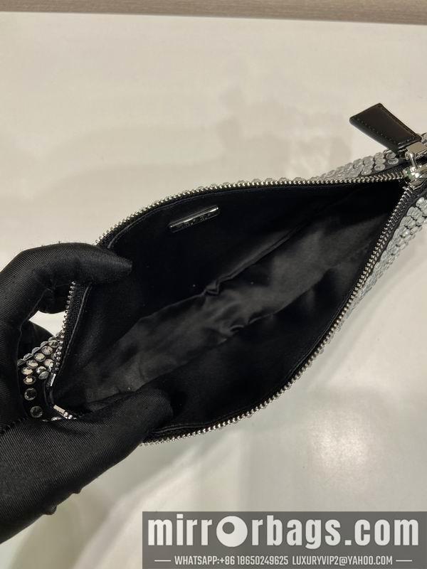 Replica Prada Bags Prada 1BC190水晶26x15x6cm AP