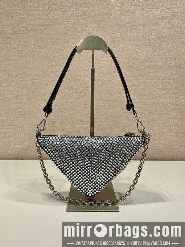 Replica Prada Bags Prada 1BC190水晶26x15x6cm AP