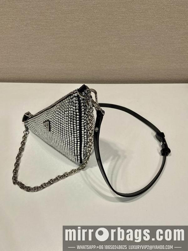 Replica Prada Bags Prada 1BC190水晶26x15x6cm AP