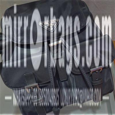 Replica Prada Bags Re-Nylon Saffiano 1BZ677A 24X28X12cm ap 34