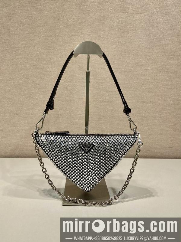 Replica Prada Bags Prada 1BC190水晶26x15x6cm AP