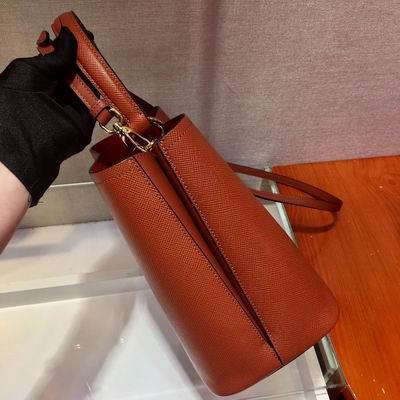 Replica Prada Bags Panier Saffiano 1BA212 22x23x13cm ap 12