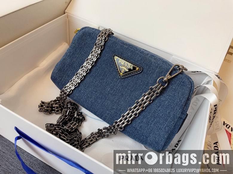 Replica Prada Bags 1BD582 20X7X11cm YG  2colour