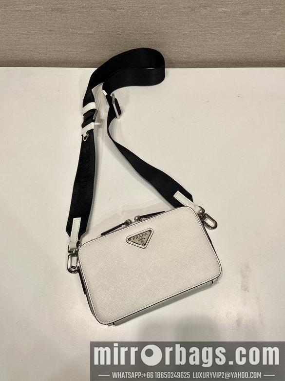 Replica Prada Bags Prada Brique 2VH173十字纹 19x11.5x3.5cm AP