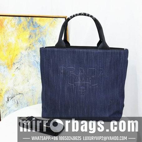Replica Prada Bags Prada洗水牛仔 38.5x16x45cm zy